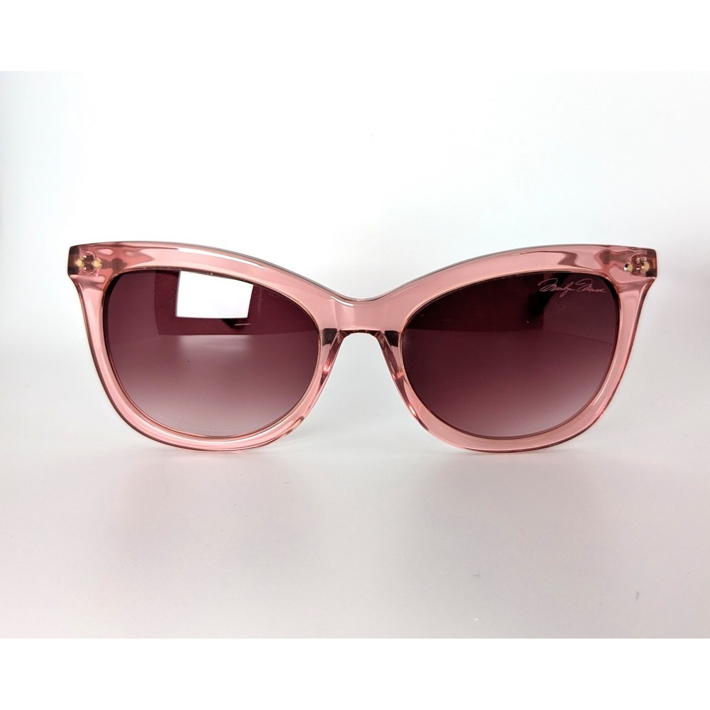 Women's Designer Pink Rose Gradient Sunglasses Fashion UV400 New 55/16/135